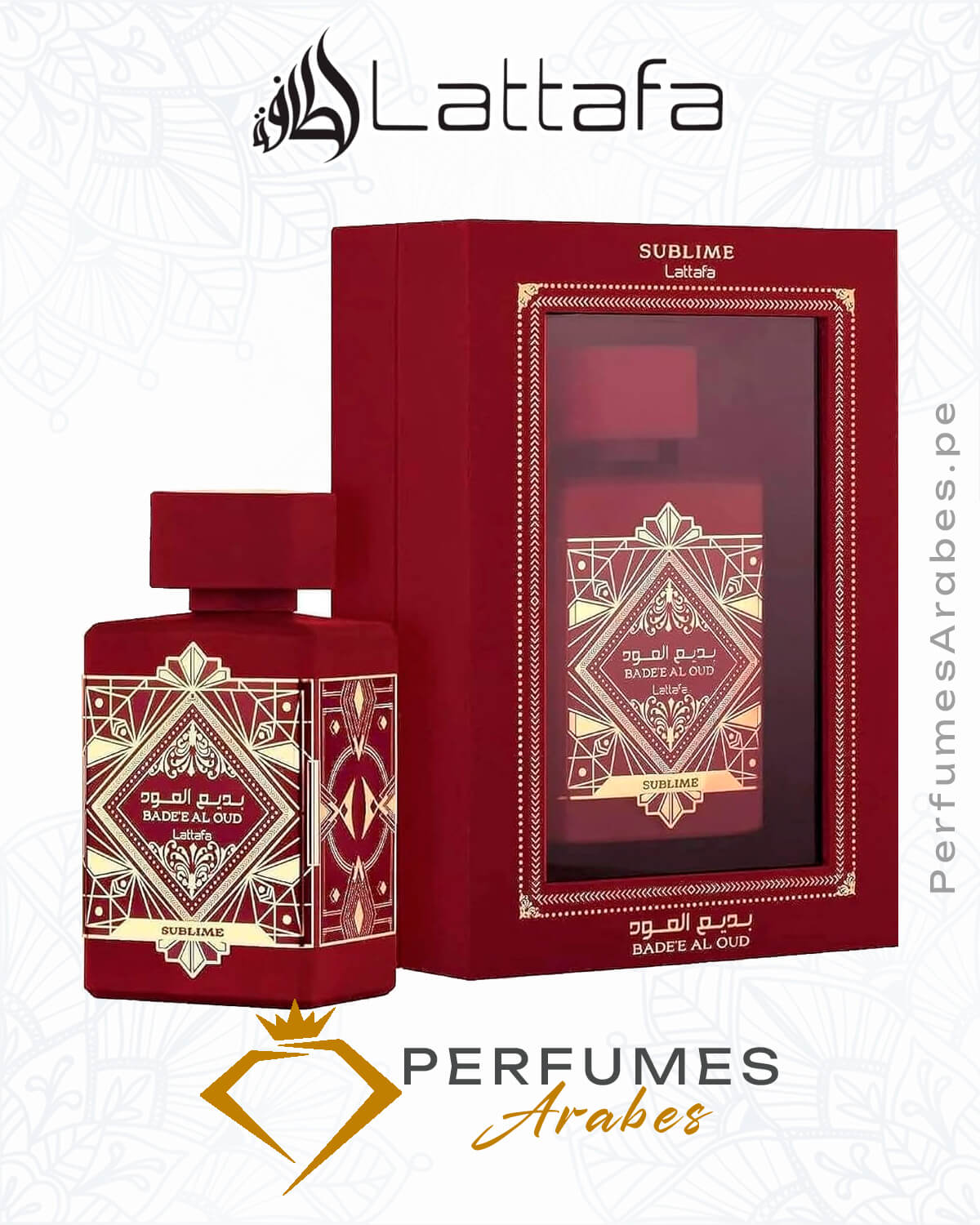 Badee Al Oud Sublime Lattafa Perfumes Perfumes Arabes En