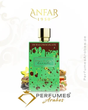 Perfume Pistachio Kanufa de Anfar – Aroma dulce y árabe unisex disponible en Perú